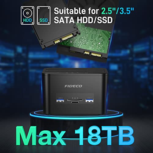 FIDECO USB 3.0 Docking Station for Gaming Laptops