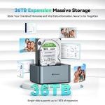 Yottamaster Dual Bay USB C Gaming Laptop Dock