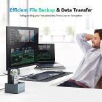 Yottamaster Dual Bay USB C Gaming Laptop Dock