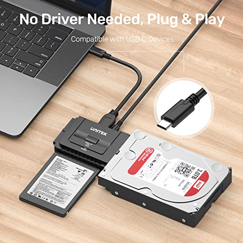 UNITEK SATA IDE to USB C Hard Drive Adapter