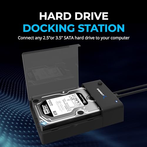 SABRENT External SSD & HDD Docking Station EC-DFLT