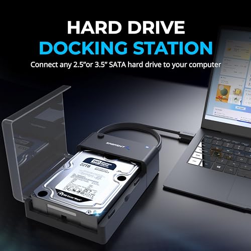 SABRENT External SSD & HDD Docking Station EC-DFLT