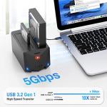 Gaming Laptop Dual Bay Hard Drive Dock Station