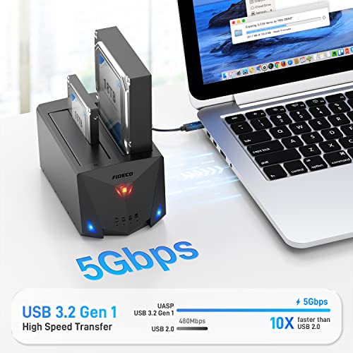 Gaming Laptop Dual Bay Hard Drive Dock Station