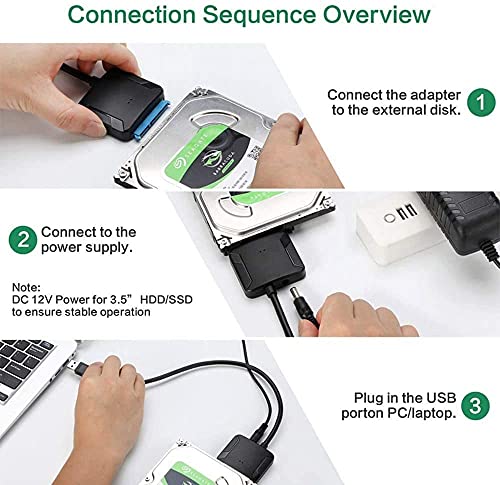 USB 3.0 to SATA Adapter for Gaming Laptops