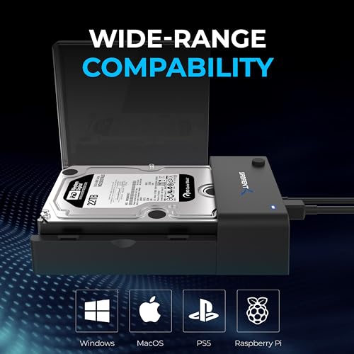 SABRENT External SSD & HDD Docking Station EC-DFLT