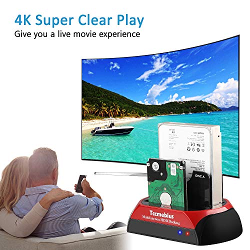 Tccmebius Dual Slot IDE/SATA HDD SSD Docking Station