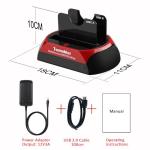 Tccmebius Dual Slot IDE/SATA HDD SSD Docking Station