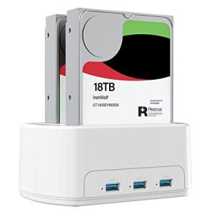 Dual Bay USB3.0 Hard Drive Dock for Gaming Laptops