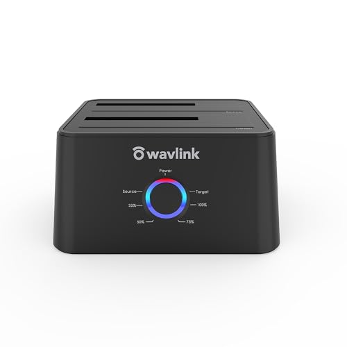 External Dual Bay HDD/SSD Docking Station - Black