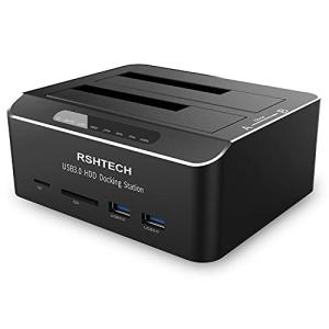 Dual Bay USB 3.0 Hard Drive Dock for Gaming Laptops