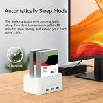 Dual Bay USB3.0 Hard Drive Dock for Gaming Laptops