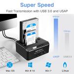 Dual Bay USB 3.0 Hard Drive Dock for Gaming Laptops