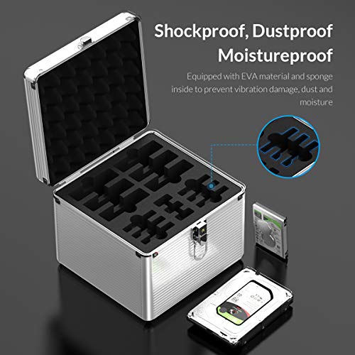 ORICO 15-Bay Aluminum Gaming Laptop HDD SSD Case