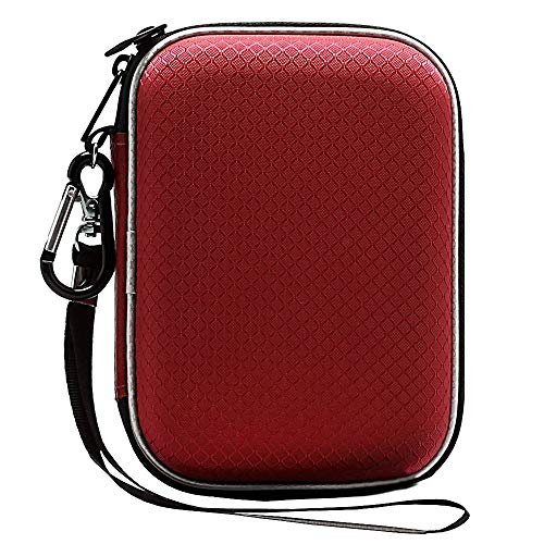 Red Travel Case for WD External Hard Drive