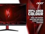 Acer Nitro 24" Gaming Monitor - IPS, 1080p, 100Hz