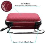 Red Travel Case for WD External Hard Drive