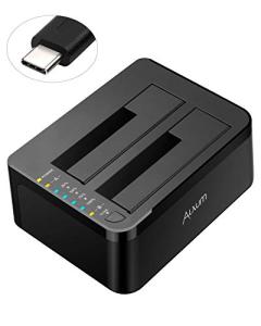 Alxum 2-Bay SATA Hard Drive Docking Station