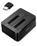 Alxum 2-Bay SATA Hard Drive Docking Station