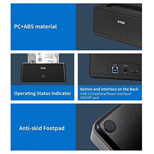 SSK USB 3.0 SATA Hard Drive Docking Station