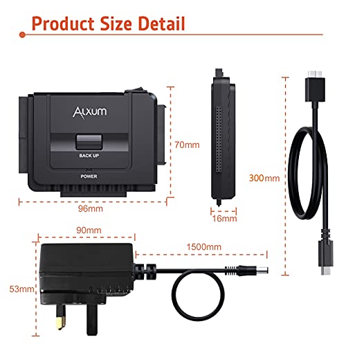 Alxum USB C Hard Drive Adapter for Gaming Laptops