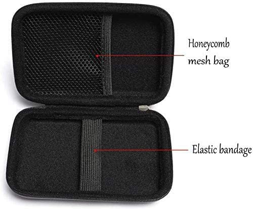 2 Pack 2.5 Inch Hard Drive Case, Shockproof & Waterproof