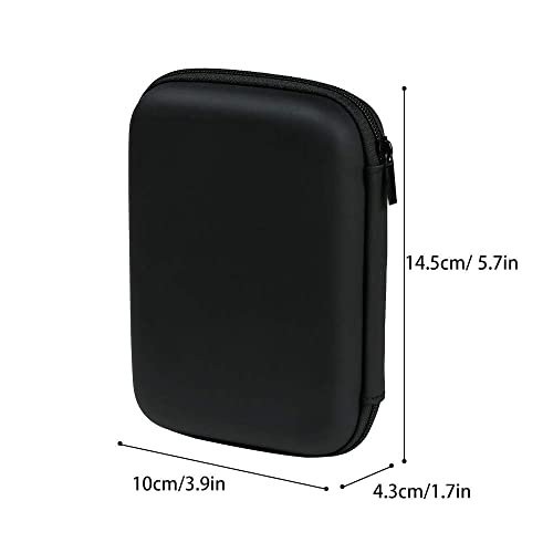 2 Pack 2.5 Inch Hard Drive Case, Shockproof & Waterproof