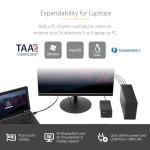 Thunderbolt 3 PCIe Expansion Chassis for Gaming Laptops