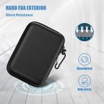 ProCase Dual External Hard Drive Case - Black