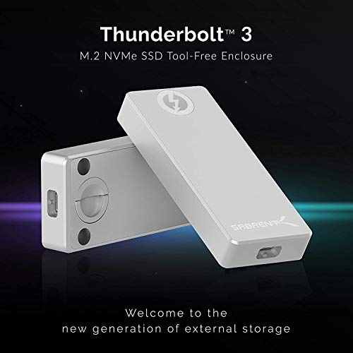 SABRENT Thunderbolt M.2 SSD Docking Station, Fast Data