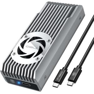 ineo NVMe SSD Enclosure with Cooling Fan [C2598]