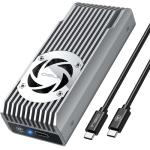 ineo NVMe SSD Enclosure with Cooling Fan [C2598]