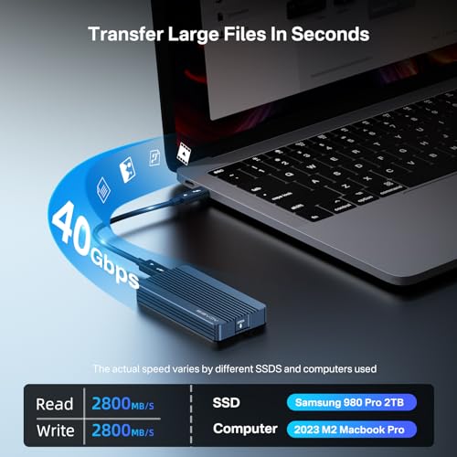 ACASIS 40Gbps NVMe SSD External Hard Drive Enclosure