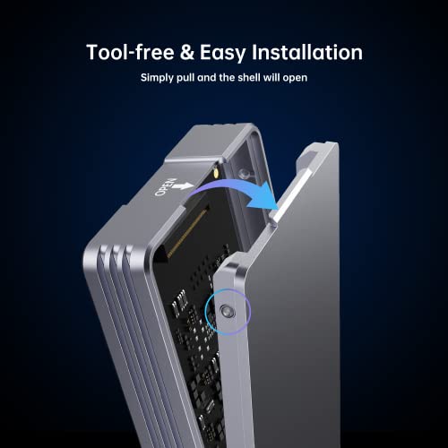 ACASIS 40Gbps NVMe M.2 External Aluminum Enclosure