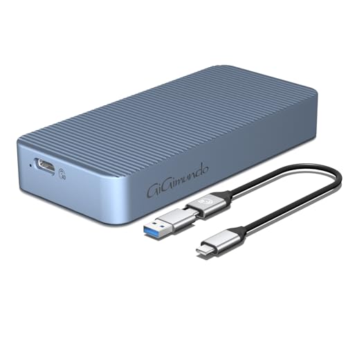 GiGimundo CNC Aluminum SSD Caddy, Thunderbolt 3/4 Compatible