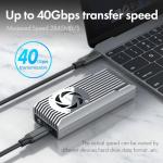 ineo NVMe SSD Enclosure with Cooling Fan [C2598]