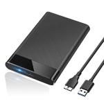 Gaming Laptop HDD Enclosure, USB 3.0, Tool-Free Black