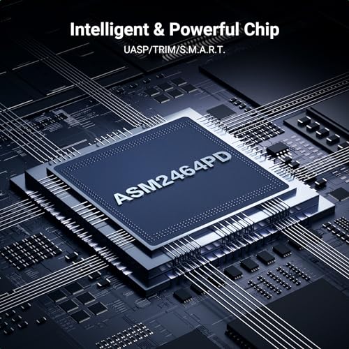 Aluminum M.2 NVMe SSD Enclosure with Cooling Fan