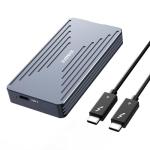 Inateck Aluminum M.2 NVMe SSD Enclosure, USB4.0/Thunderbolt 4