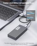 40Gbps M.2 NVMe SSD Enclosure for Gaming Laptops