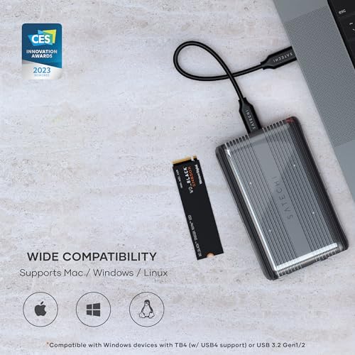 SATECHI M.2 NVMe SSD Aluminum Enclosure (16TB)
