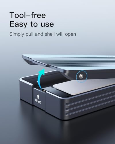 Inateck Aluminum M.2 NVMe SSD Enclosure, USB4.0/Thunderbolt 4