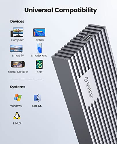 40Gbps M.2 NVMe SSD Enclosure for Gaming Laptops