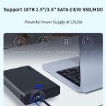 SSK USB3.0 SATA HDD Caddy for Gaming Laptops