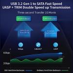 SSK USB3.0 SATA HDD Caddy for Gaming Laptops