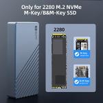 SANZANG 40Gbit/s M.2 SSD Enclosure for NVMe