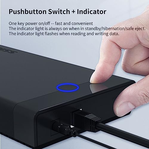 SSK USB3.0 SATA HDD Caddy for Gaming Laptops