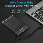 TeckNet USB 3.0 HDD SATA External Hard Drive Enclosure