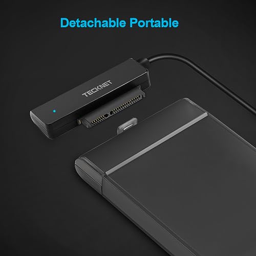 TeckNet USB 3.0 HDD SATA External Hard Drive Enclosure