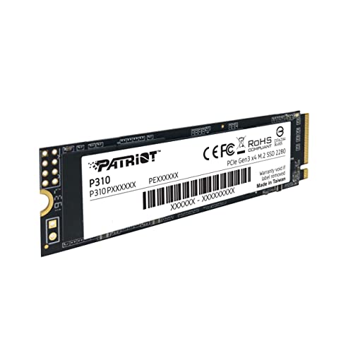 Patriot P310 240GB NVMe PCIe M.2 SSD